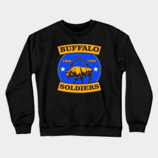 BUFFALO SOLDIERS REGIMENT LOGO Crewneck Sweatshirt